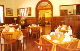 Comedor del Hotel Mossone